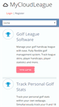 Mobile Screenshot of mycloudleague.com